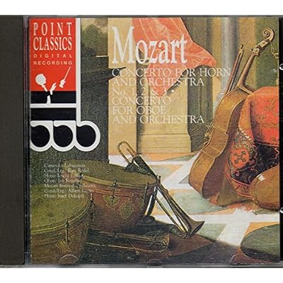 Wolfgang Amadeus Mozart , Camerata Labacensis , Mozart Festival Orchestra - Concerto for horn and orchestra Nos. 1,2&3 - Point Classics - 2650512
