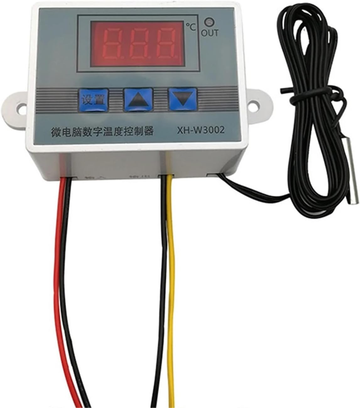 XH-W3001 Digital Control Temperature Microcomputer Thermostat Switch Thermometer Thermoregulator 12/24/220V W3001(W3002 DC 12V)