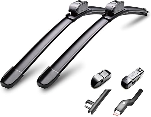 Miniatura 10 de Limpiaparabrisas de 24 pulgadas + 20 pulgadas para Volvo V90 2017-2019, XC40 2018-2019, Toyota 4 Runner 2010-2023, limpiaparabrisas de repuesto para