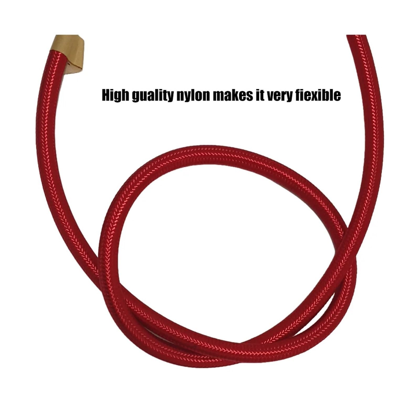 Fuel Hose Oil Gas Line Nylon Steel Braided Pipeli AN4AN6AN8 AN10 AN12 AN16 AN20 manguera enfriadora de gases de aceite tubo de combustible línea exterior tejido de nailon CPE caucho sintético 1M3Meter