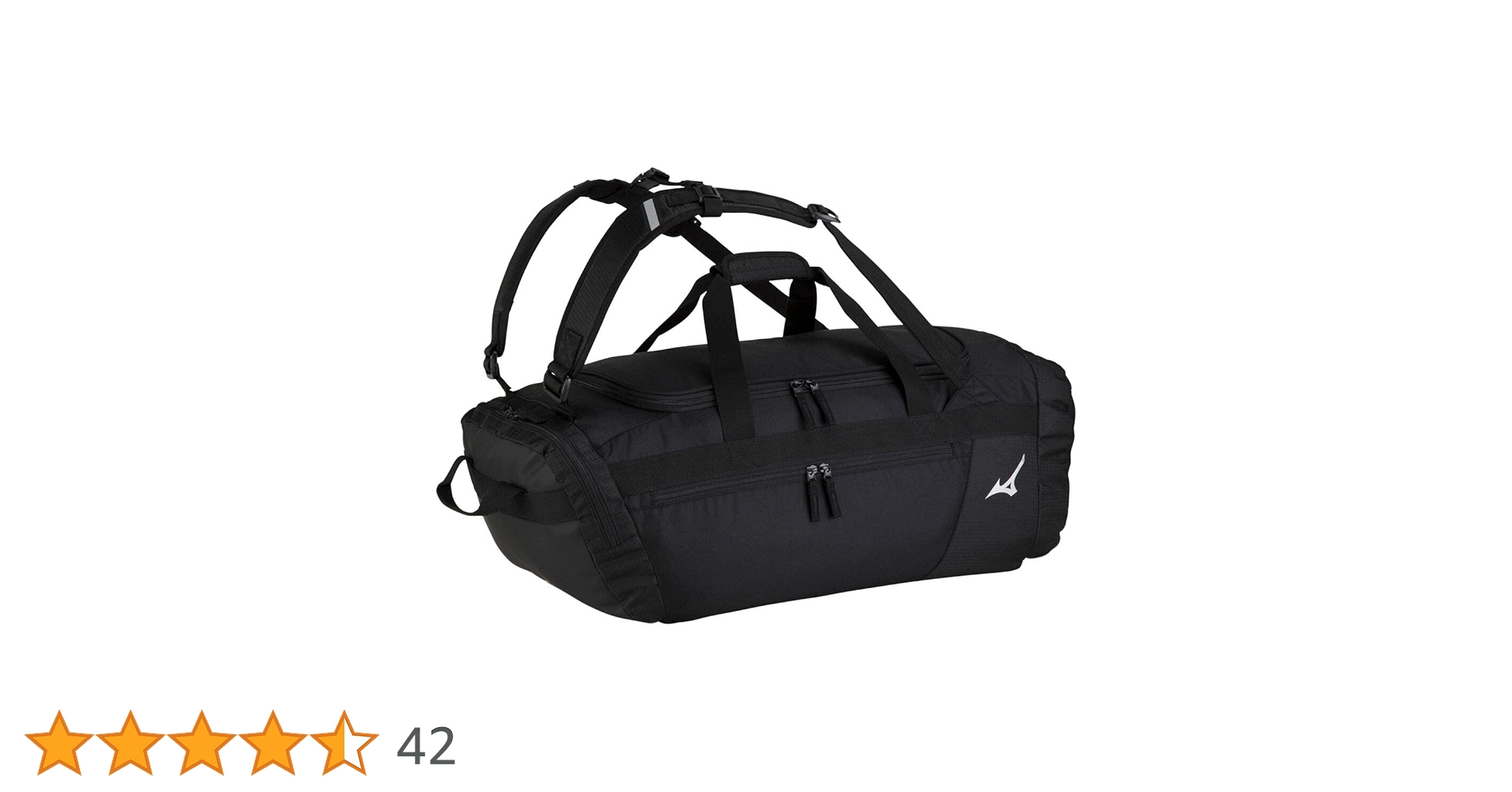 Mizuno ミズノ　リュックにもなるボストンバッグ 50L 新品未使用 MIZUNO ミズノ公式 チーム3WAYバッグ 50L ブラック : ミズノ公式