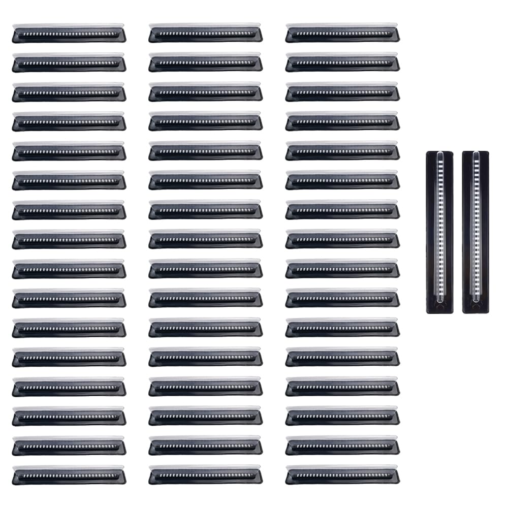 50 herramientas de plástico para apicultura de colmena, fácil de usar para suministros de apicultura, color negro