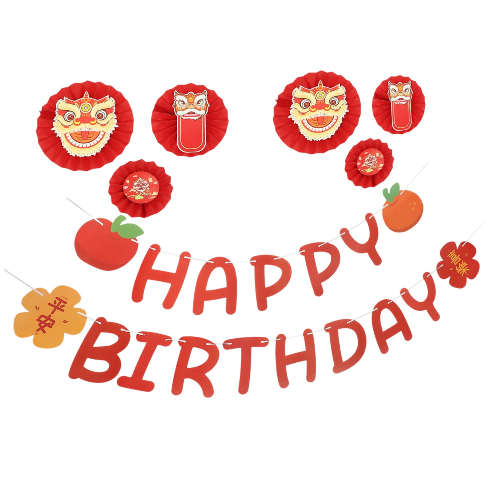 PRETYZOOM 4 Juegos De De Danza Del Banner De Fiesta De Cumpleaños Banderines De Feliz Cumpleaños Banner De Feliz Decoración Personalizada De