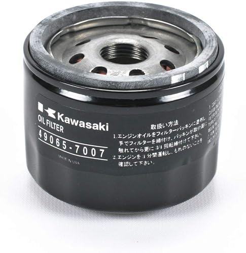 Kawasaki 49065-7007 Equipo de césped y jardín Filtro de aceite de motor Pieza original del fabricante de equipos originales (OEM)