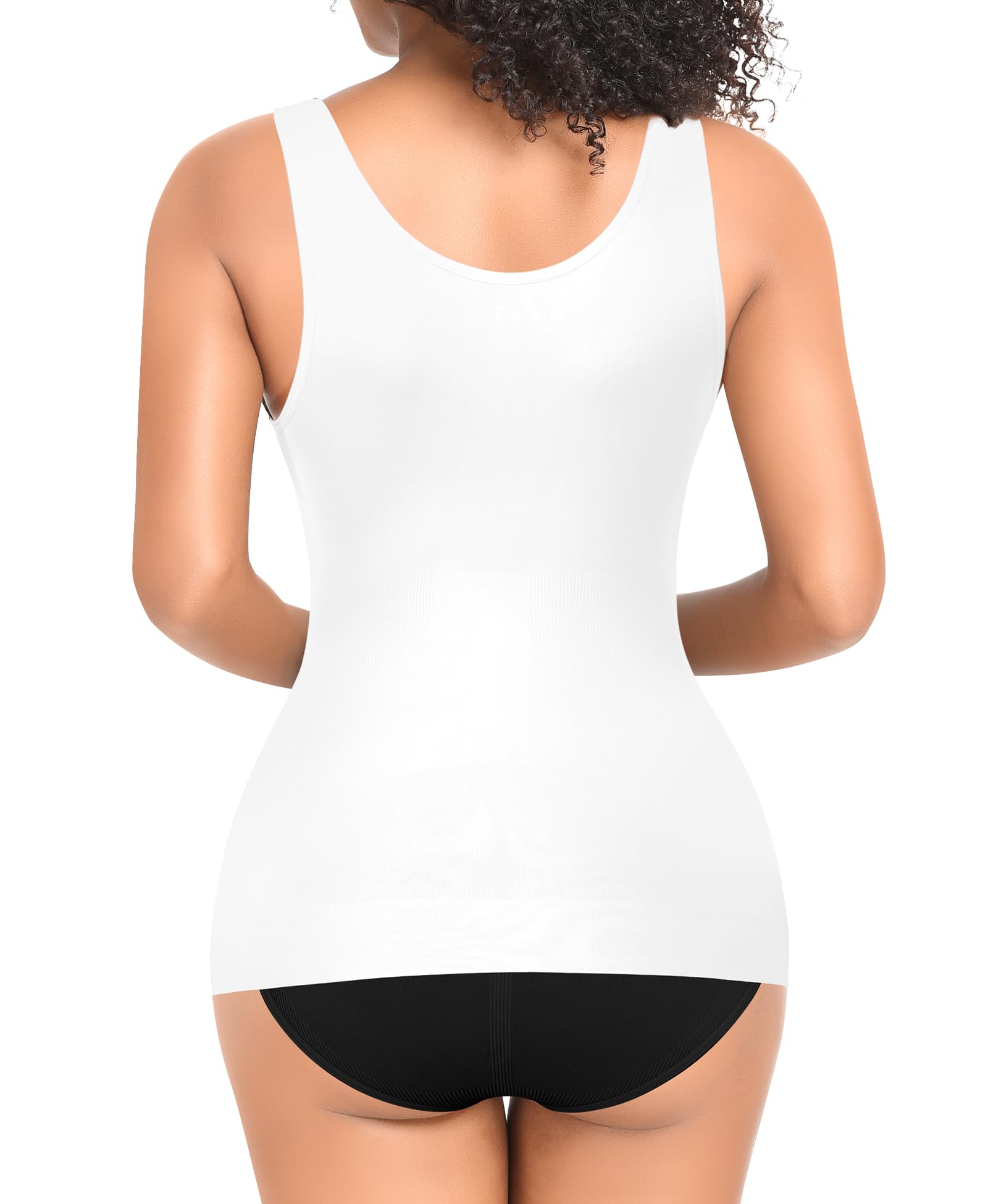 YARRCO Shape Unterhemd Damen Formende Tank Top Bauchweg Shapewear Sport Tanktop Figurformendes Trägertop Body Shaper Hemdchen Nahlos Camisole Shaping Hemd