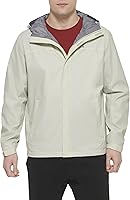 Vista 28 de Tommy Hilfiger Chaqueta impermeable con capucha, transpirable, ligera, para hombre