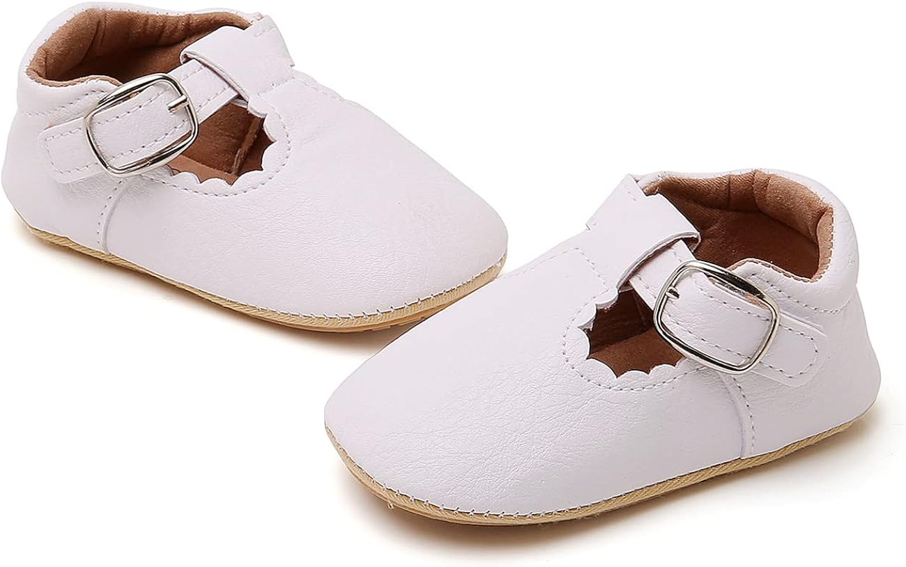  | Baby Girl Moccasins Princess Sparkly Mary Jane Dresses Shoes Premium Lightweight Soft Sole Crib Shoes Toddler Shoes | Mary Jane