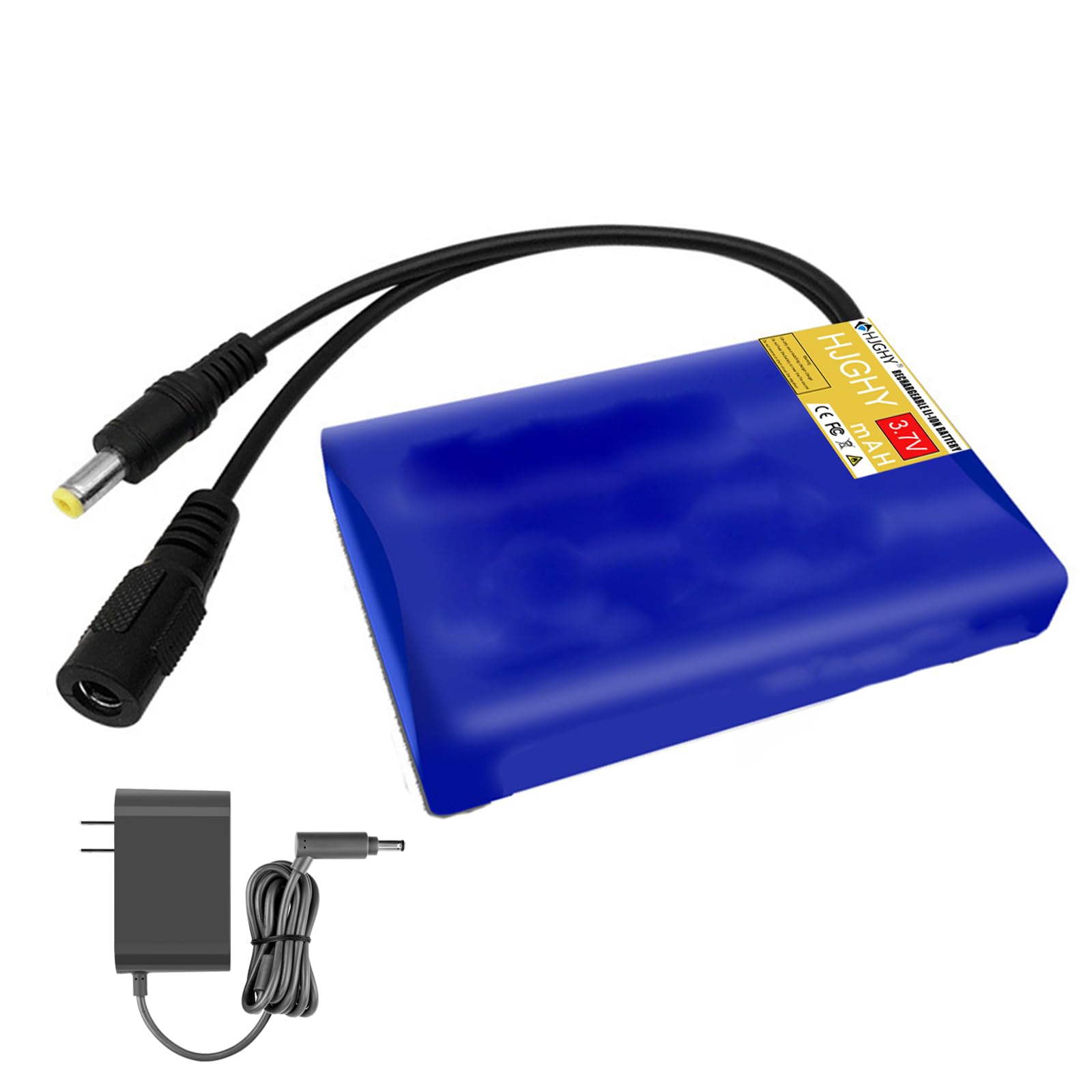 12V 12800mAh Akumulator litowo-jonowy polimerowy Akumulator litowo-jonowy do pasków świetlnych LED Zabawki elektryczne Głośniki Lampy przepuklinowe z ładowarką,12v 12800mah,without light