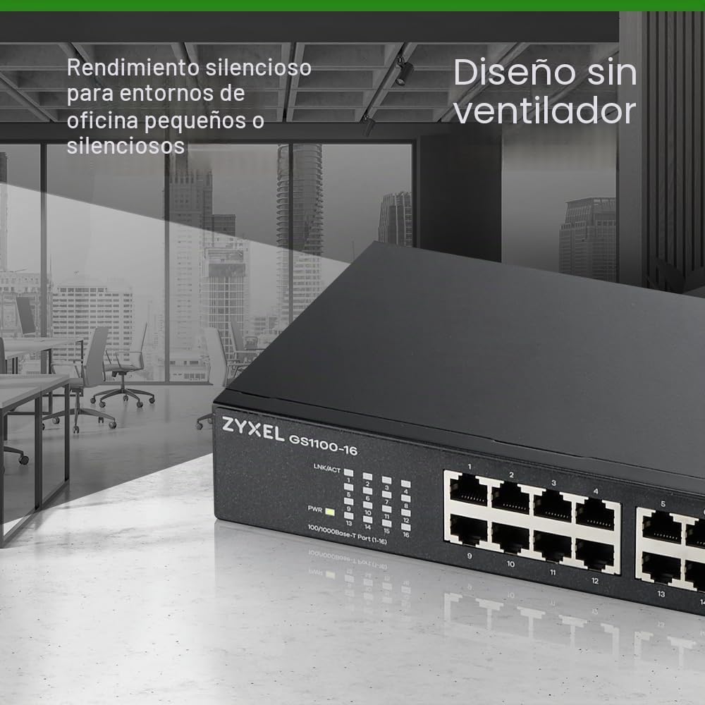 ZyXEL GS1100-16 interruptor de red