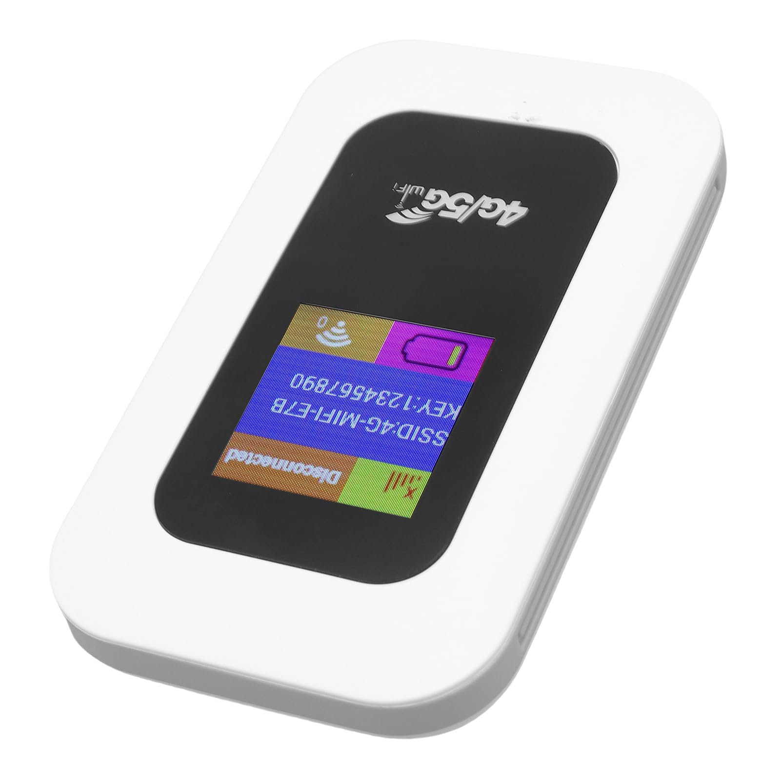 Ejoyous Hotspot mobile, WiFi 5G 300Mbps Plug and Play Slot per scheda SIM Router WiFi WiFi portatile Fino a 10 utenti WiFi