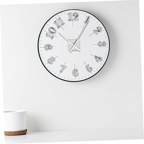 Miniatura 6 de 5sets números de reloj números decorativos para relojes de pared piezas de repuesto de plástico para decoración
