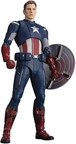 TAMASHII NATIONS - Avengers: Endgame - Capitán América - EDICIÓN - (Avengers: Endgame), Figura de acción de Bandai Spirits S.H.Figuarts