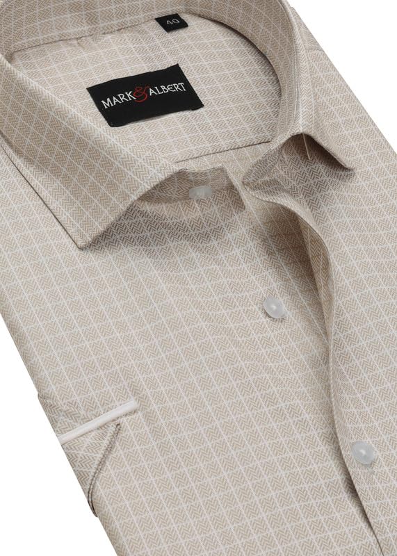 Image of Men's Half Sleeves Regular Shirt Navy