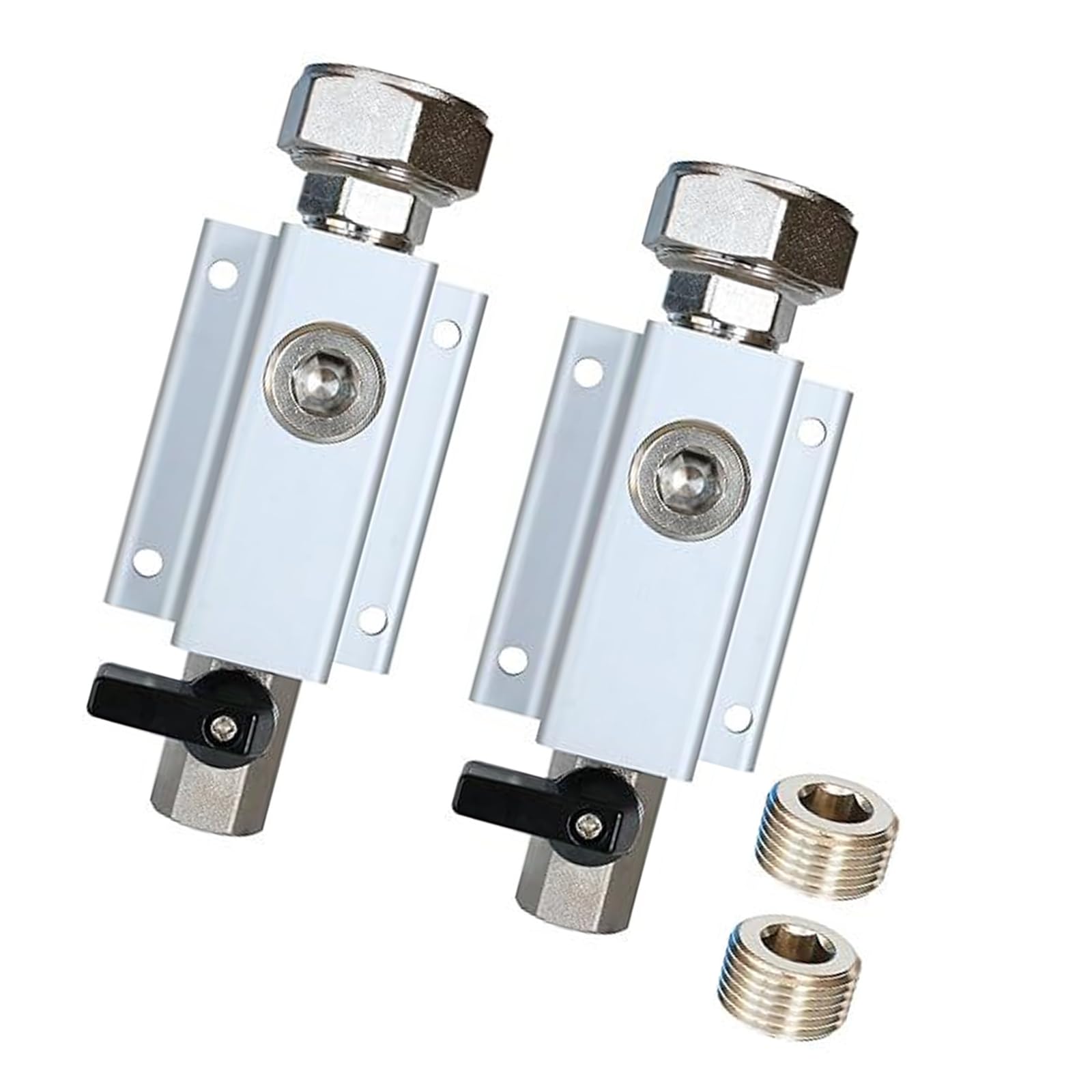Pneumatik Auslassset, 2-teilig, 3/4-Zoll Leitung