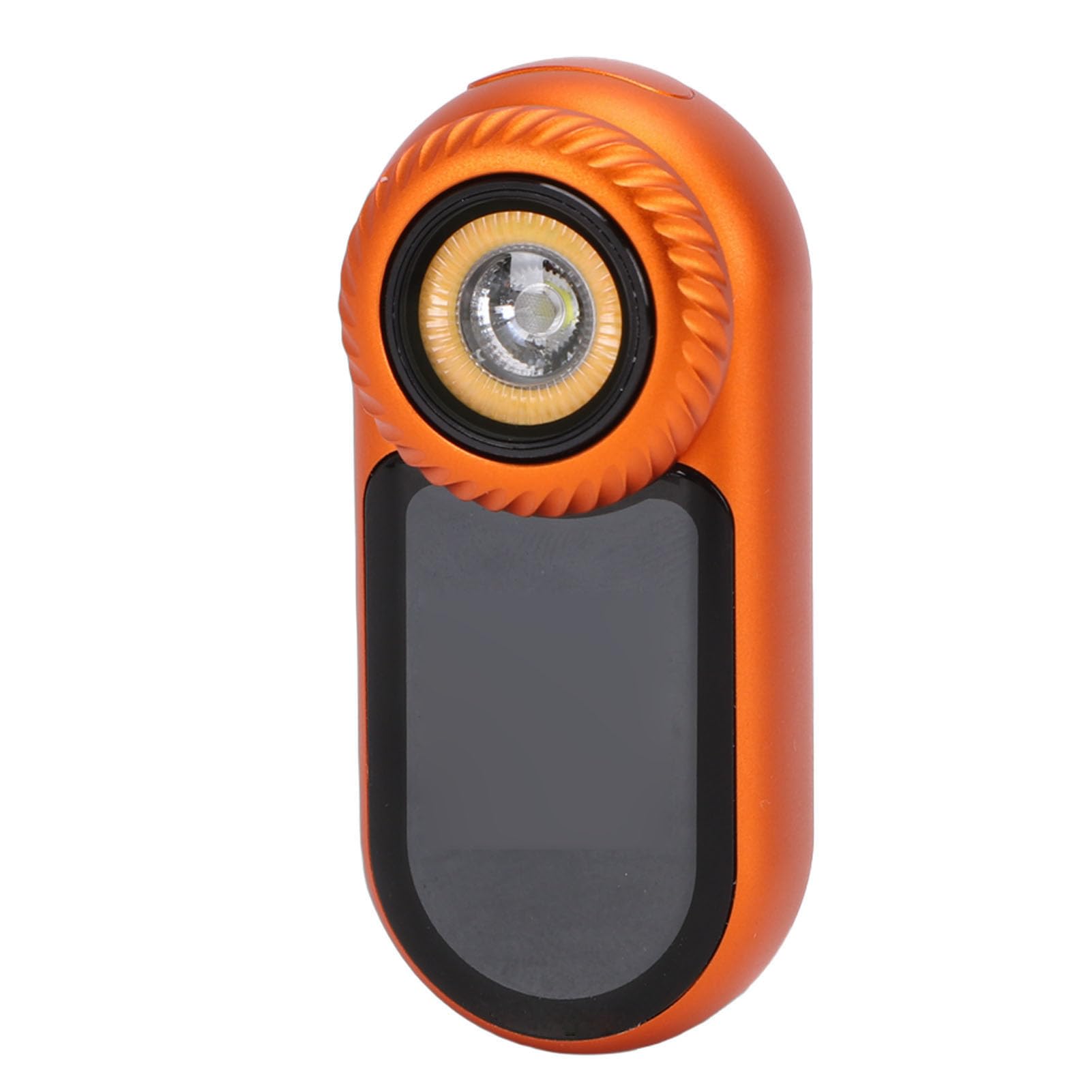 Piccola e Potente Torcia LED Ricaricabile con Display con RGB per Divertimento e Gioco, Ideale per Viaggi su Strada e Pause Veloci