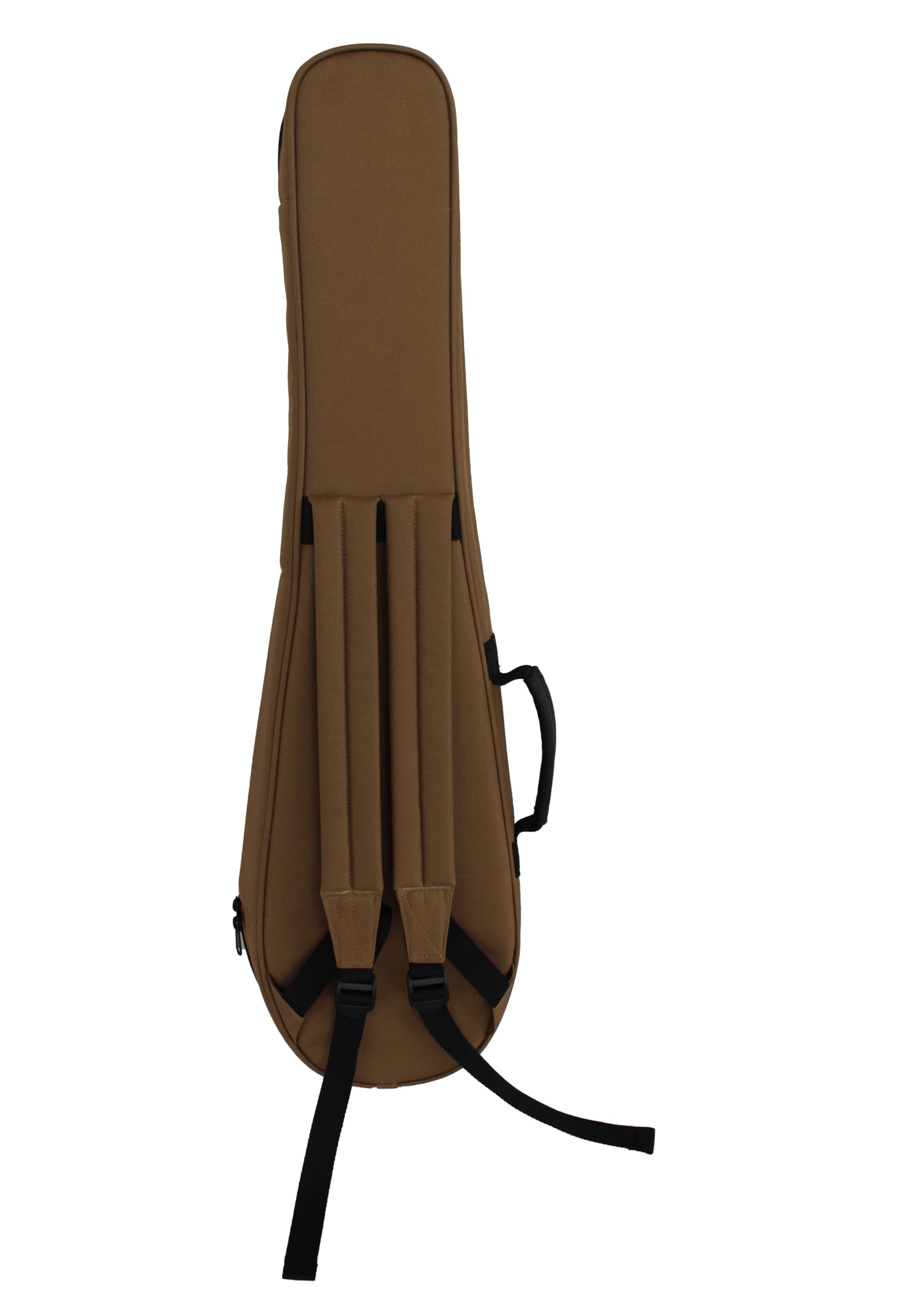 Boondocker Dulcimer Guitar Sapele Mahogany with Henna Pattern Bundle with Gig Bag and Strap - Image 7