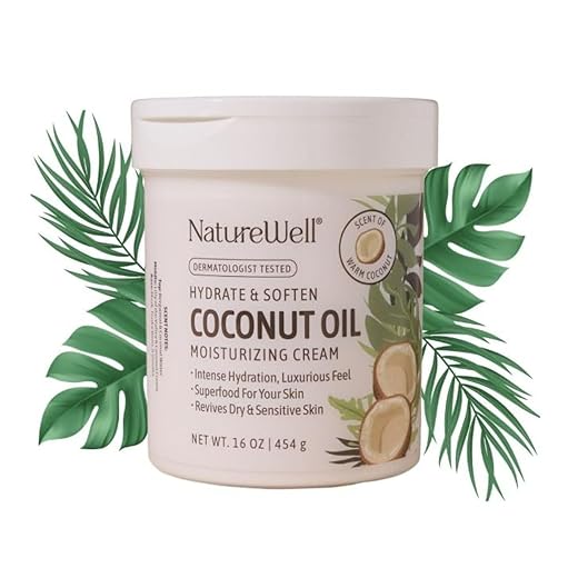NatureWell Hydrate & Soften Coconut Moisturizer 16 oz