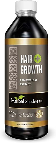 Hair Growth Plus - Extracto de hoja de bambú - Belleza de bambú más saludable para la piel del cabello - Colágeno, queratina - Suplemento de bambú disponible en Yaxa Costa Rica