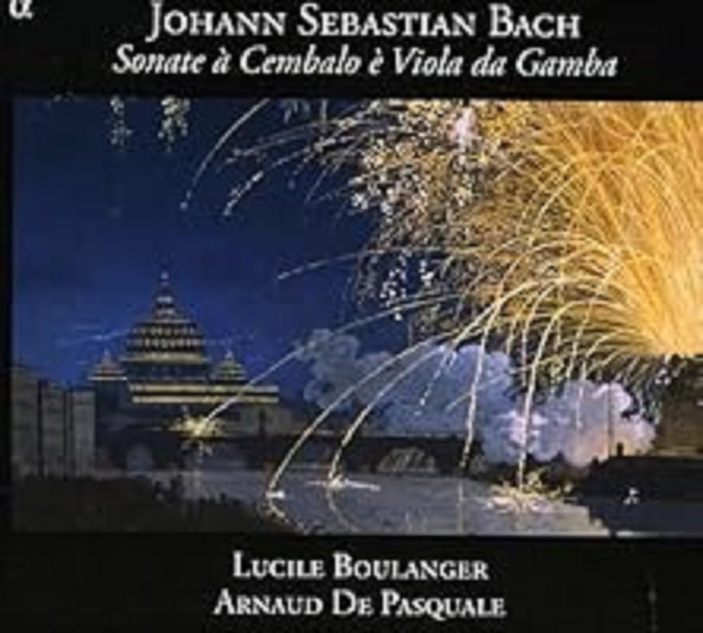 Bach Sonatas Para Clave Y Viola Da Gamba Boulanger De Pasquale
