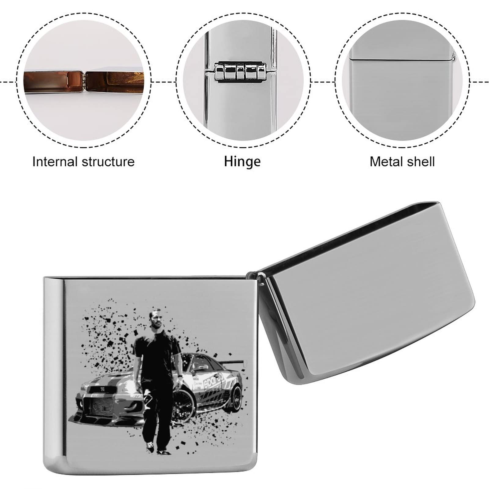 Amazon.co.jp: ジッポライターカバー ワイルドスピード Zippo兼用