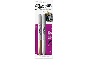 Sharpie Metallic Markers: Unleash Creativity on Dark Paper