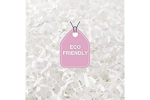 WAUPPY Crinkle Cut Paper Shred Filler 0.5LB for Packaging Stuffing