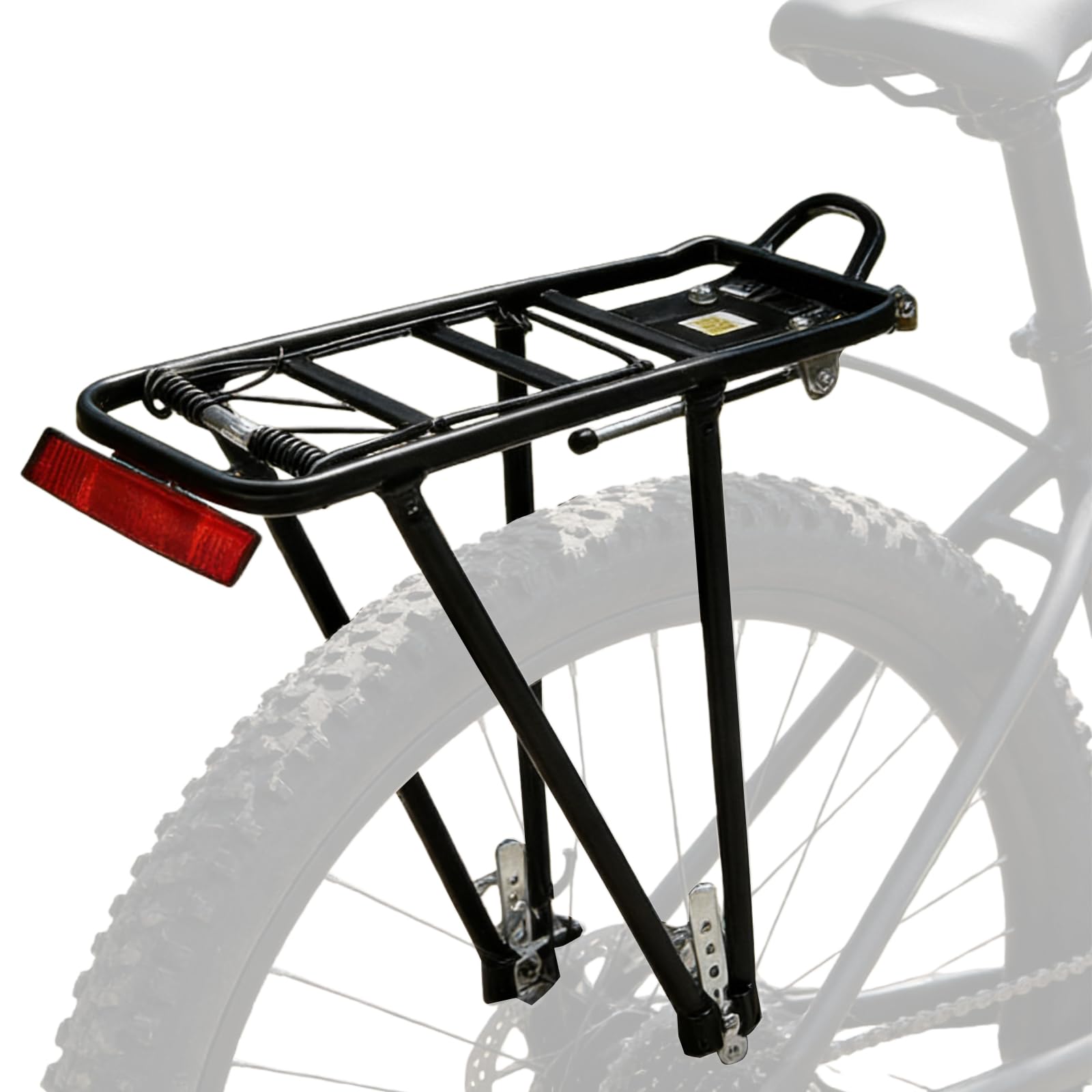 Universal Fahrradgepäckträger Verstellbar für 26-29 Zoll, Fahrrad Gepäckträger Hinten, Aluminiumlegierung Mountainbike Gepäckträger, Touring Gepäckträger Bis Maximal 75 kg, für MTB, Rennrad