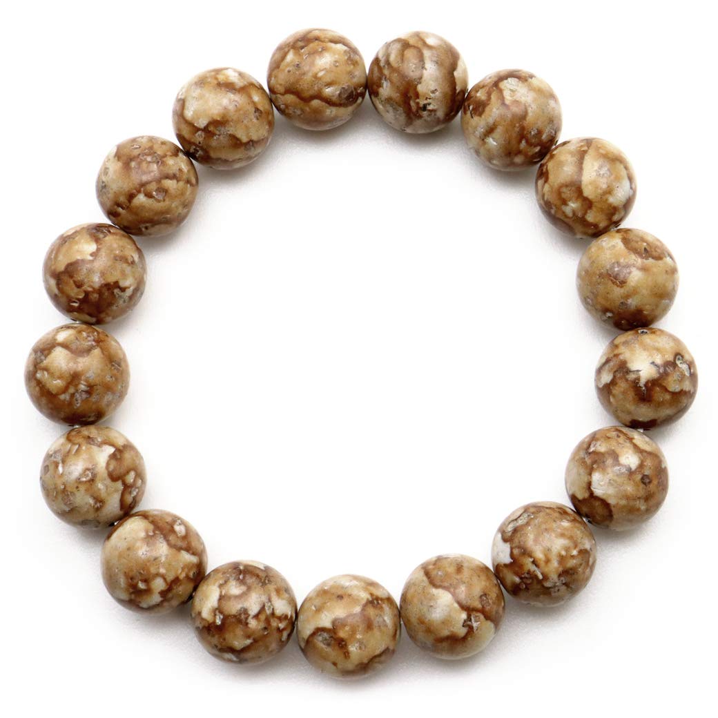 姫川薬石 14mm ブレスレット 新潟県糸魚川産 姫川薬石 14mm ブレスレット 新潟県糸魚川産