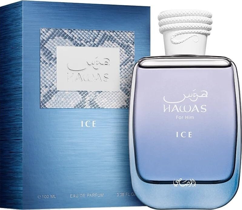 Hawas Ice Eau De Parfum 100ml For Men | Long Lasting Perfume | Luxury Scent | Alluring Fragrance New edition