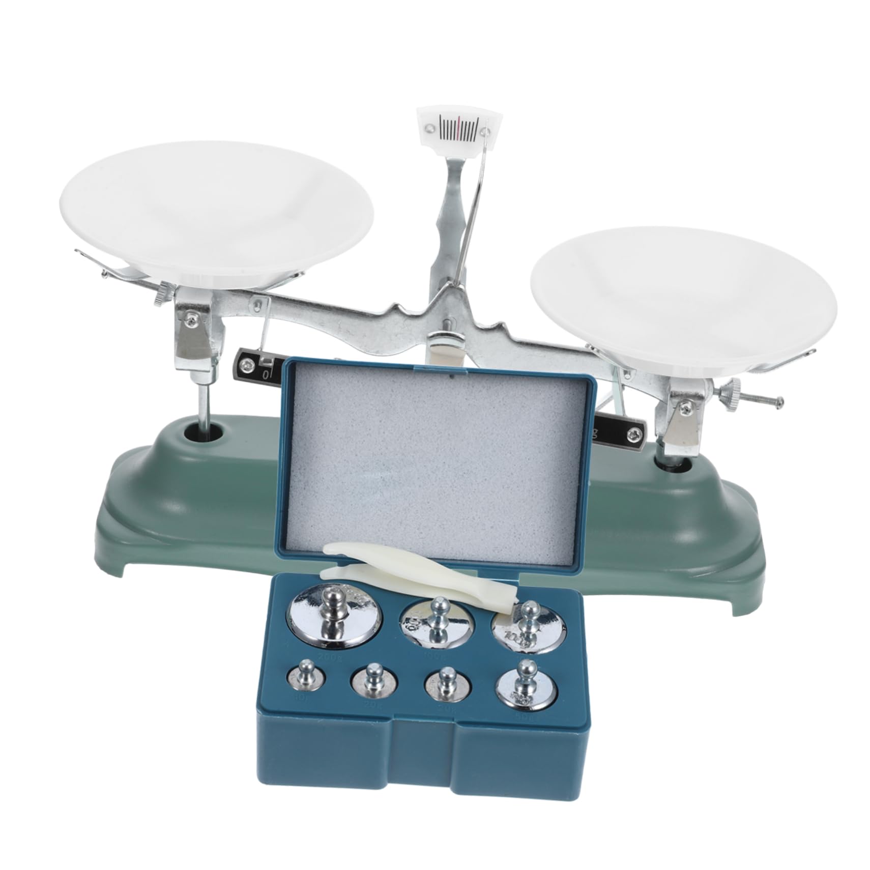 PRETYZOOM 2 Juegos balanza pesas pesar largo peso escala industrial viga triple báscula de triple haz para laboratorio báscula portátil de triple haz abdominales
