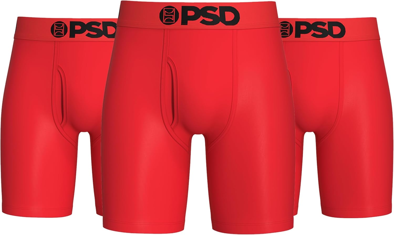 PSD Men's Boxer Briefs – Modal Blend, Standard Length, Ultra-Soft Underwear