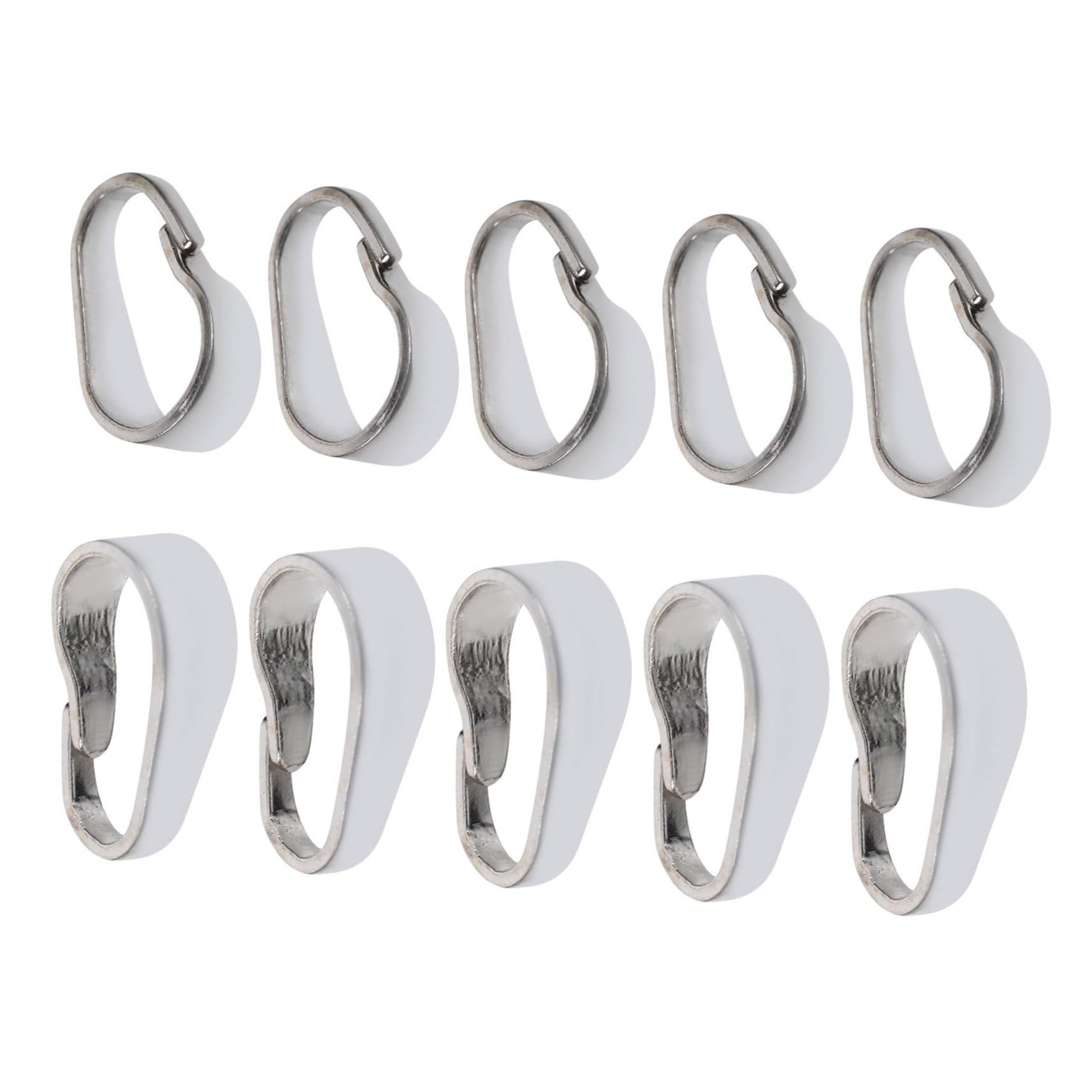 EXCEART 50pezzi Ganci Per Pendenti Di Chiusure Per Collane e Braccialetti Accessori Per Gioielli Resistente e Leggero Facile Da Usare Per Creazioni Artigianali