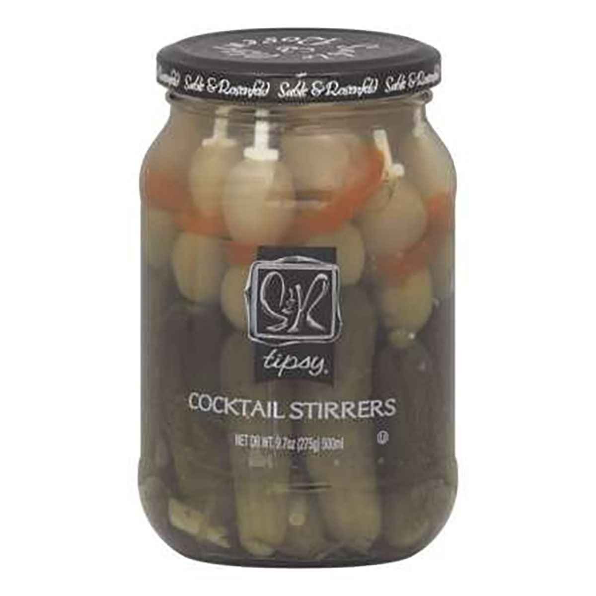 Sable and Rosenfeld Tipsy Cocktail Stirrers, 9.7 Ounce - 6 per case.