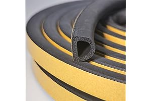 Self-Adhesive Door and Window Weather Stripping for Optimal Insulation