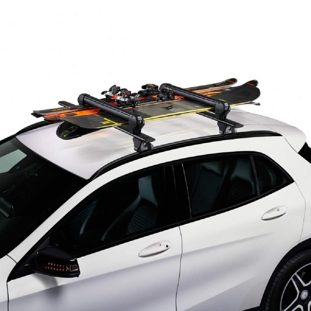 Cruzber 399940223 Portaesquís Ski-Rack 6, Negro