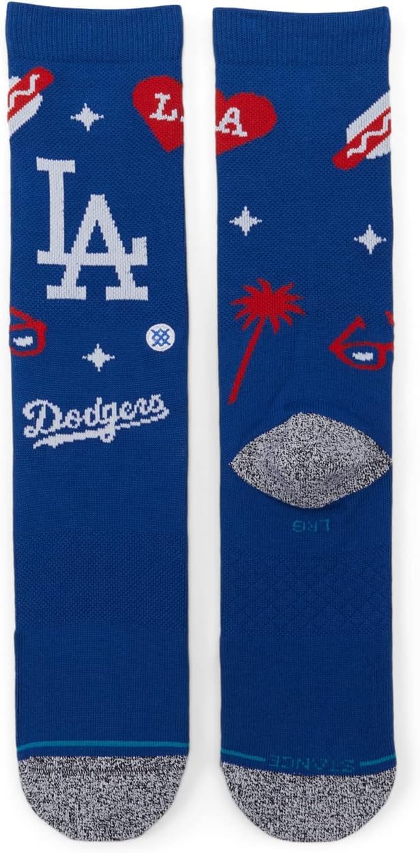 Stance LA Dodgers Landmark Blue LG (US Men's Shoe 9-13)