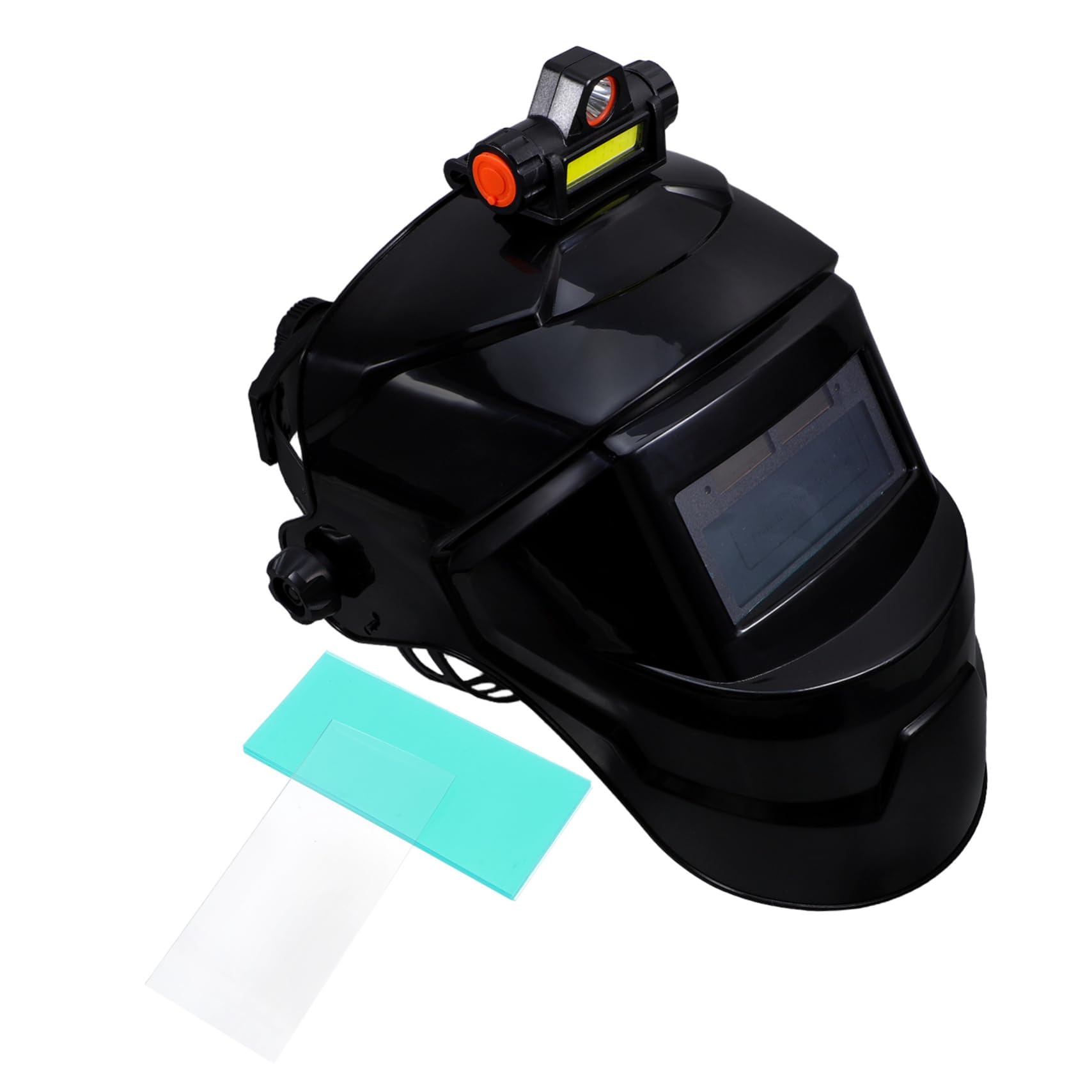DIYEAH Welding Helmet View Auto Darkening Welding Mask Safety Hood for Grinding Headlamp Comfortable Material