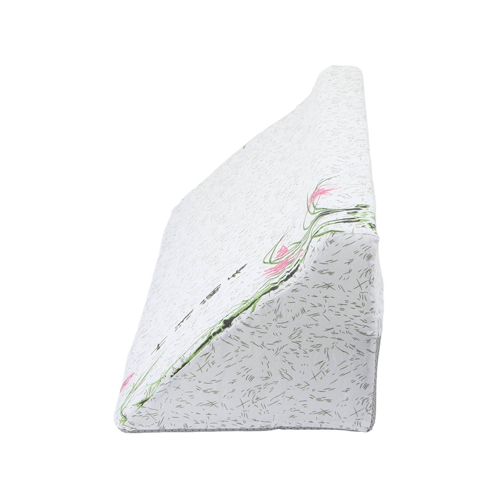 Wedge Pillow Sideways Turning Wedge Pillow, Side Wedge Pillow Position Body Pillow High Density Sponge Cotton Upper Body Turning Pillow for Wedges Body Positioners (60 * 25 * 20cm)