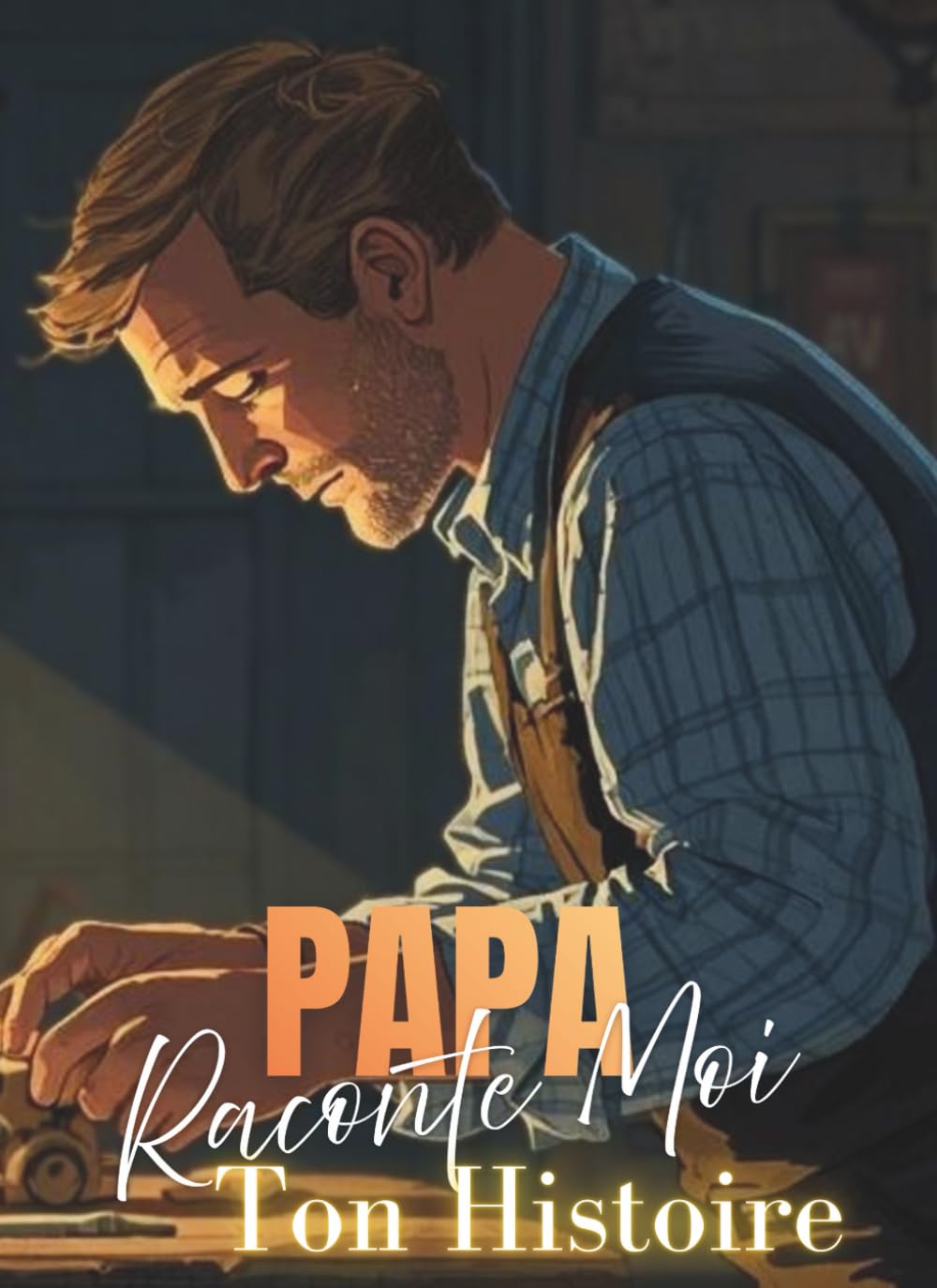 Papa Raconte-moi ton histoire: Couverture Numéro 1 & Illustrations Intérieures en Couleurs