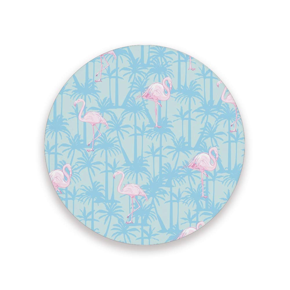 Dessous de verre céramique flamant rose cadeau idéal maison