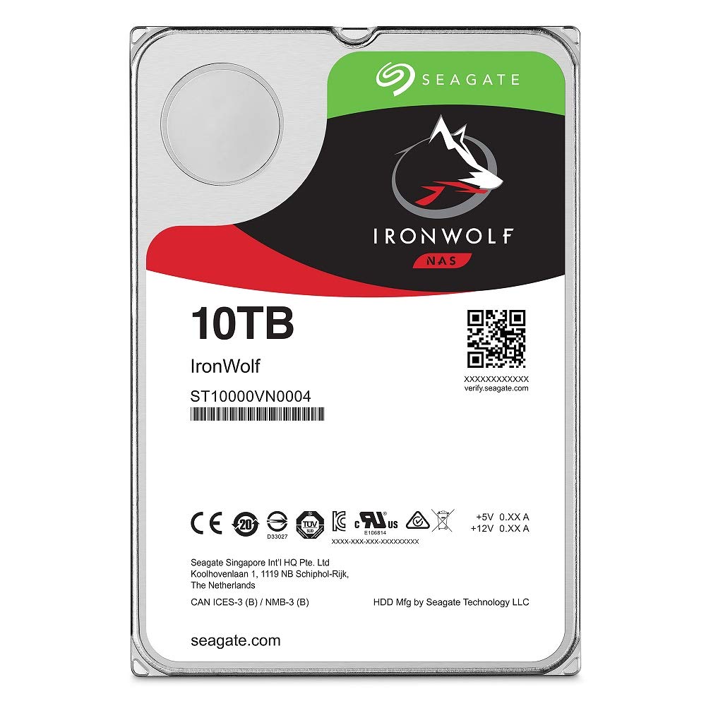 Amazon.com: Seagate Ironwolf NAS 10TB SATA 6GB/s NCQ 256MB Cache 