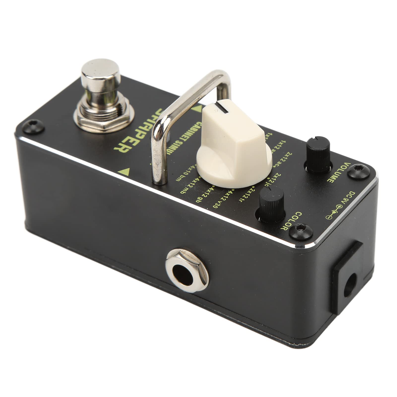 Guitar Effect Pedal Shaper Analogowy Symulator Szafki Mini True Bypass Black Metal dla Gitarzystów