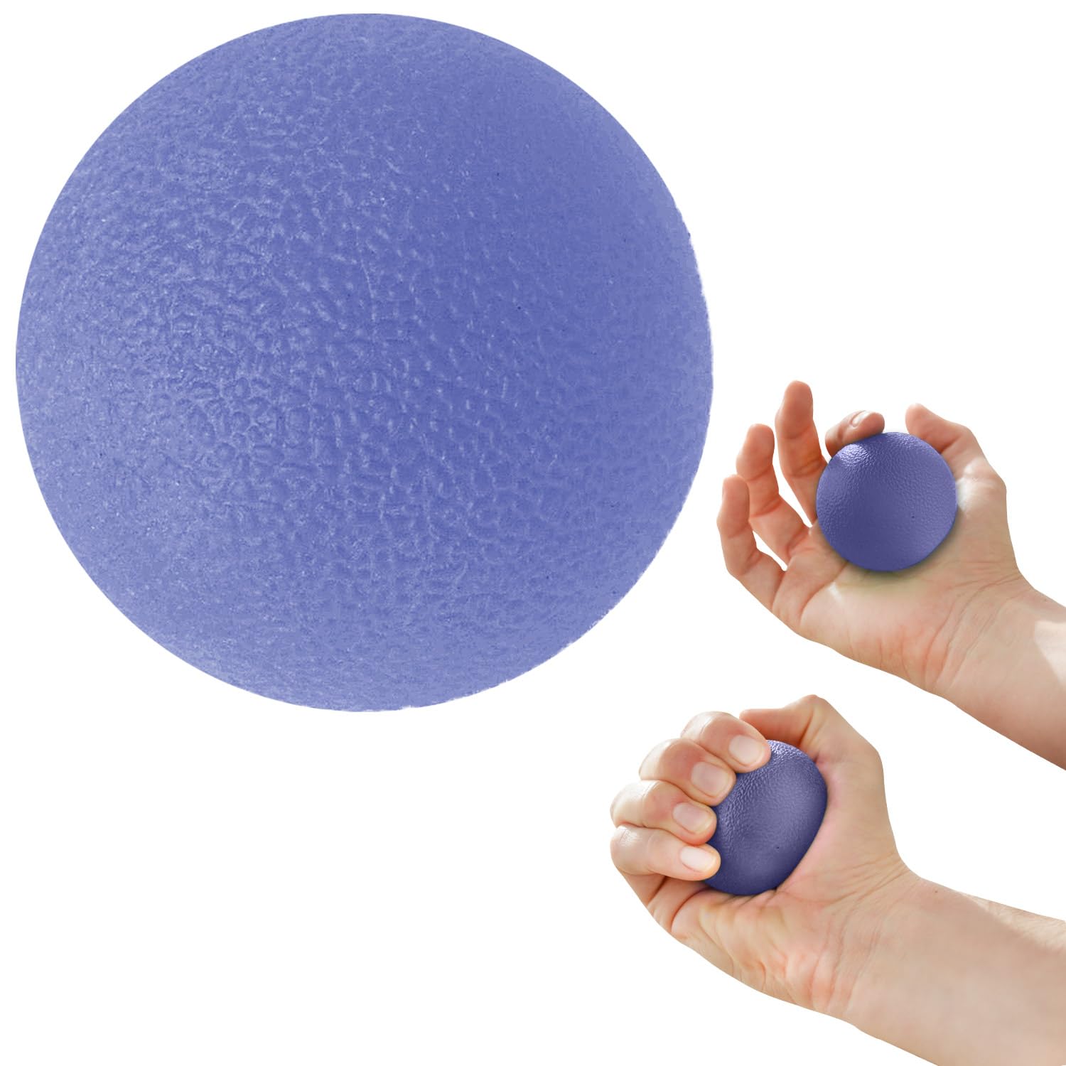 SISSEL® Press Ball | Hand- & Unterarmtrainer für Muskelaufbau & Beweglichkeit | Ideal für Therapie & Fitness | Ergonomisches Design | Inklusive Übungsanleitung