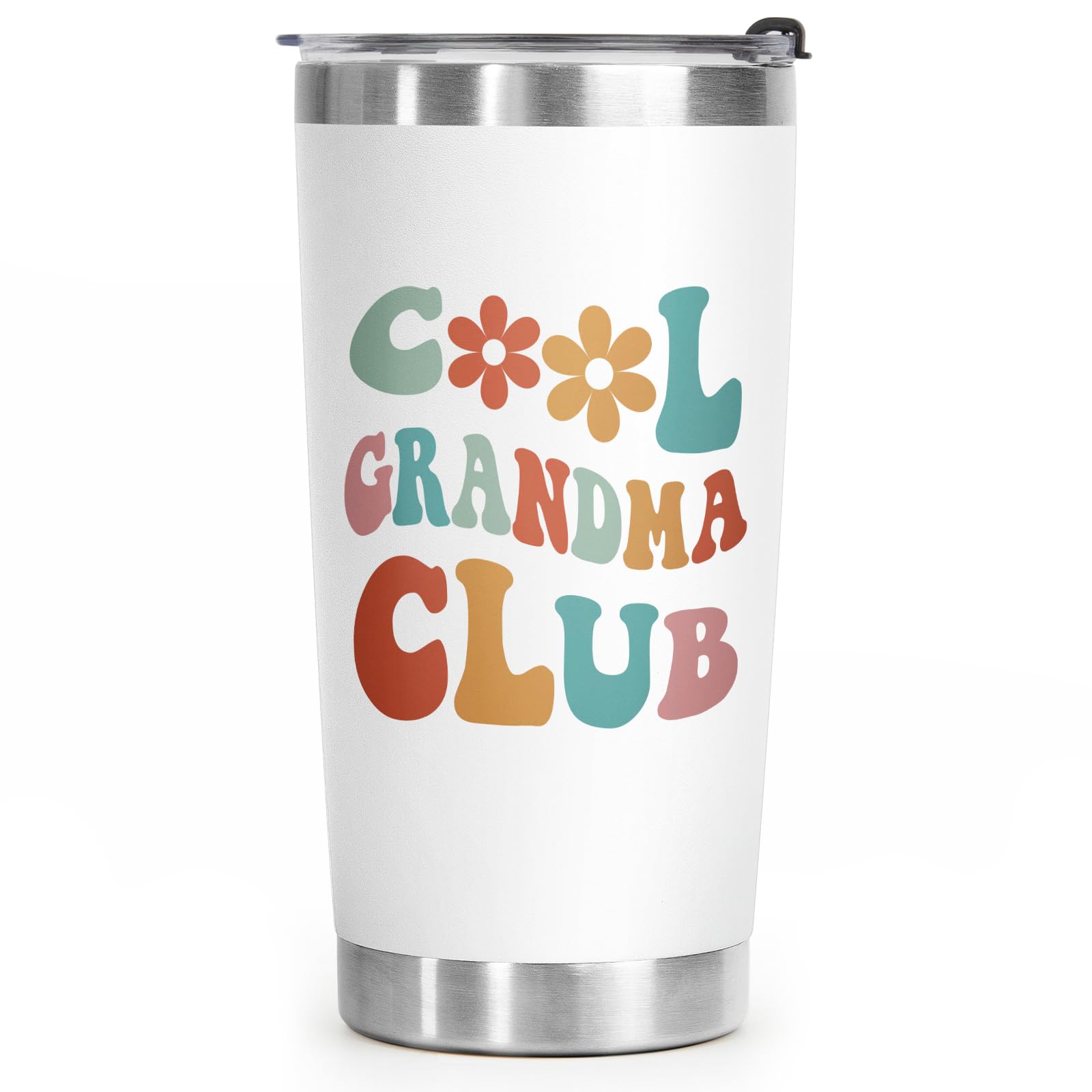 SteadStyle Grandma Gifts for Women – Cool Grandma Club Water Bottle 590ml