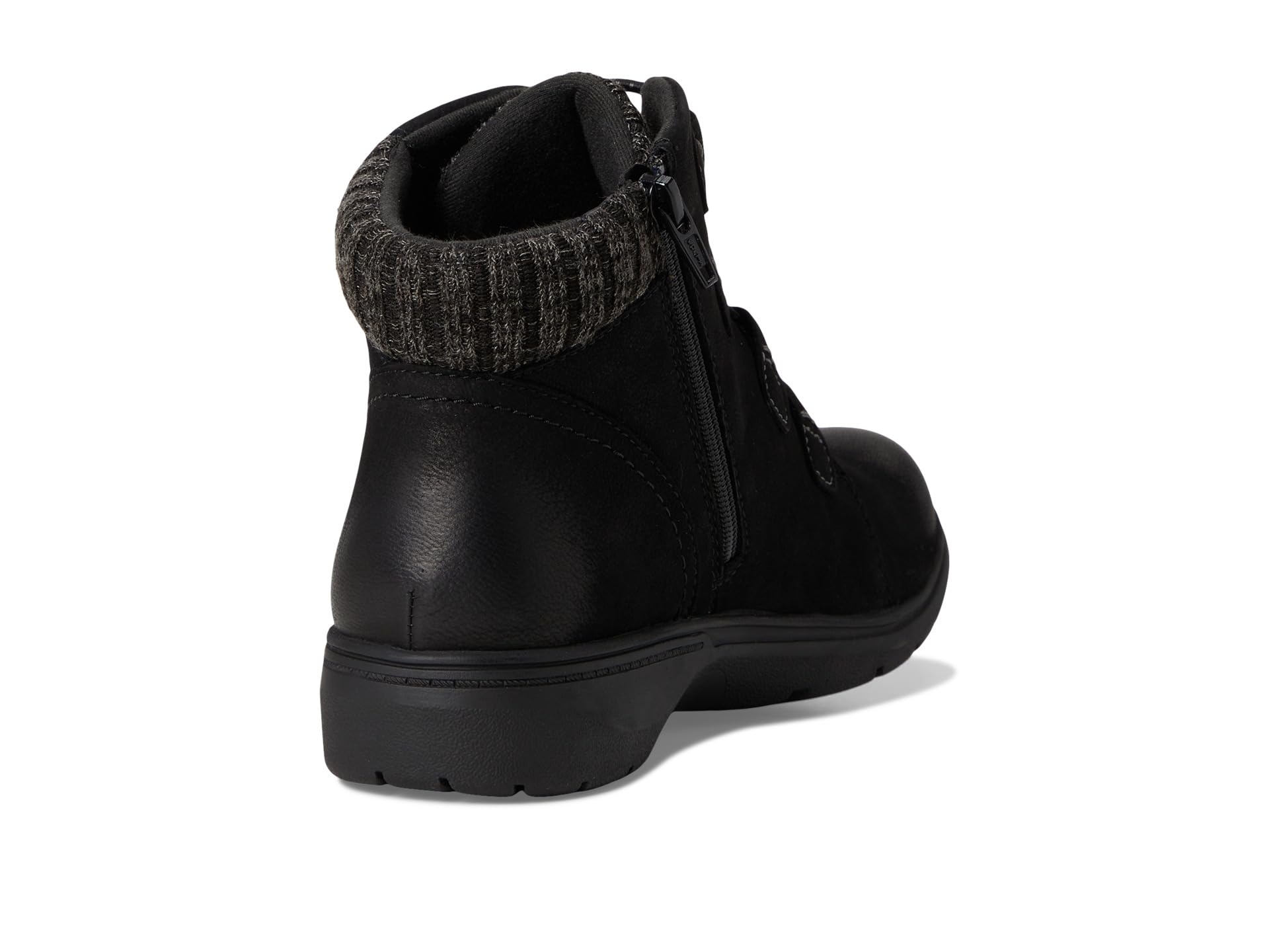 Clarks Damen Carleigh Jade Stiefelette, Schwarz Nubuk, 39.5 EU – Ansicht 2