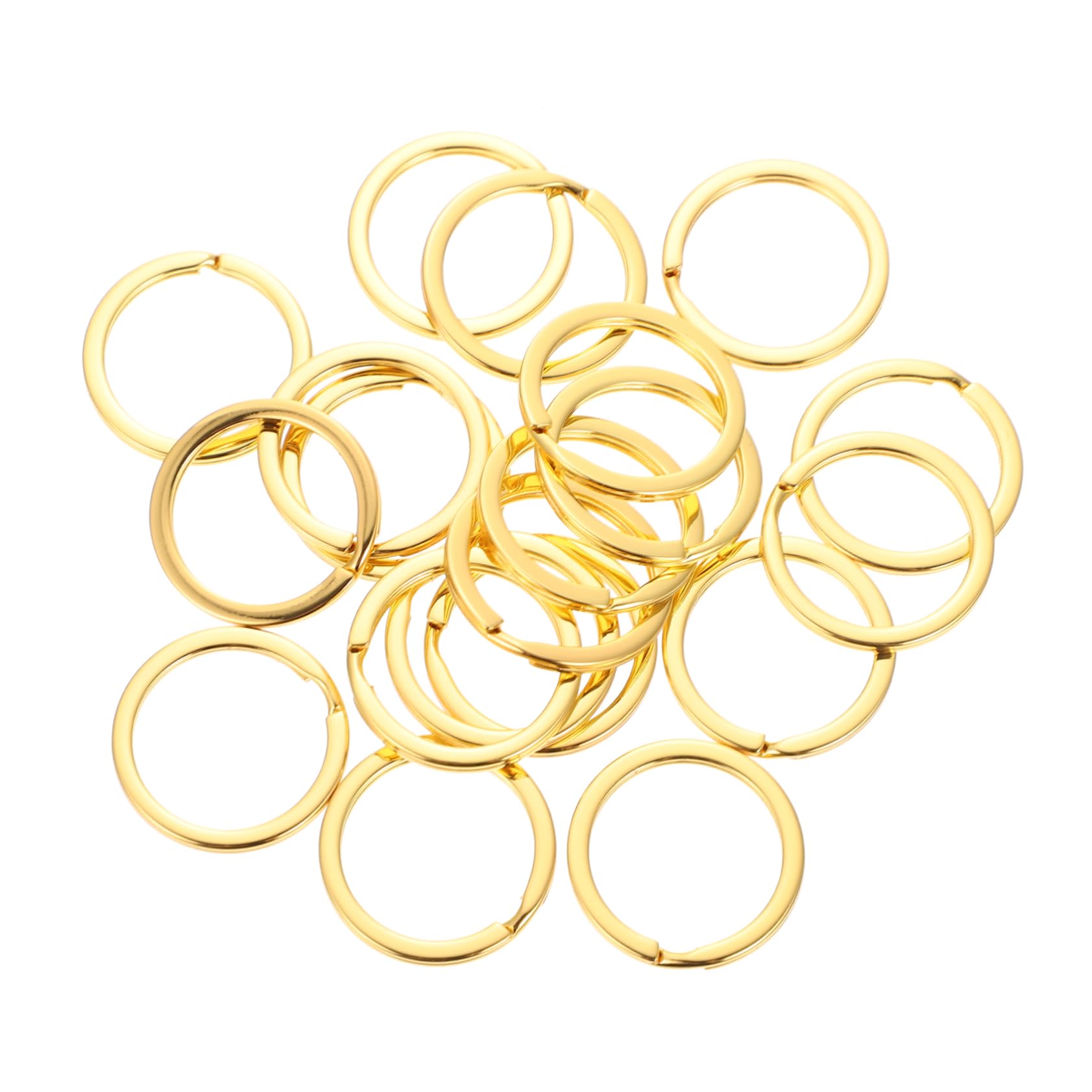 Angoily 4 Set Portachiavi Metallo Retro Per Chiavi Fai Da Te Design Piatto Accessori Pratici Per Chiavi E Pendenti Ergonomici E Sicuri 20 Pezzi*4