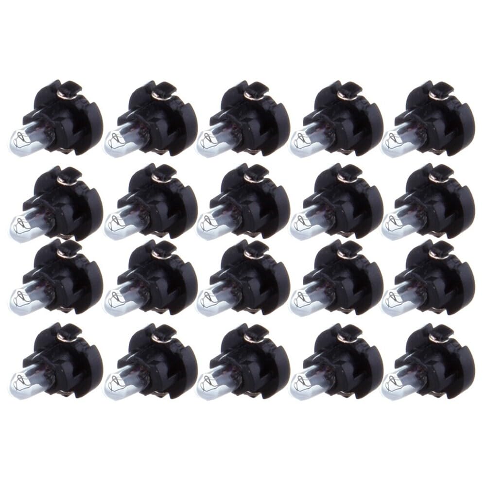cciyu 20 Pack Warm White T3 Neo Wedge Halogen Bulb Replacement fit for A/C Light 12V
