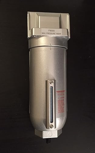 Miniatura 3 de Separador de trampa de filtro de humedad de agua con compresor de aire en línea de 34" con drenaje manual