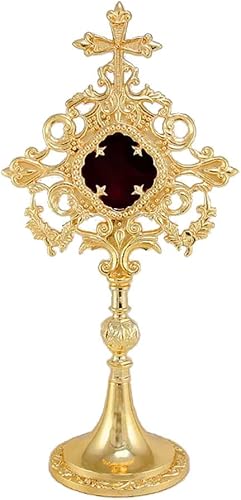 NKlaus Relicario Monstrance para trabajo monástico casa altar 13.4 in 2681