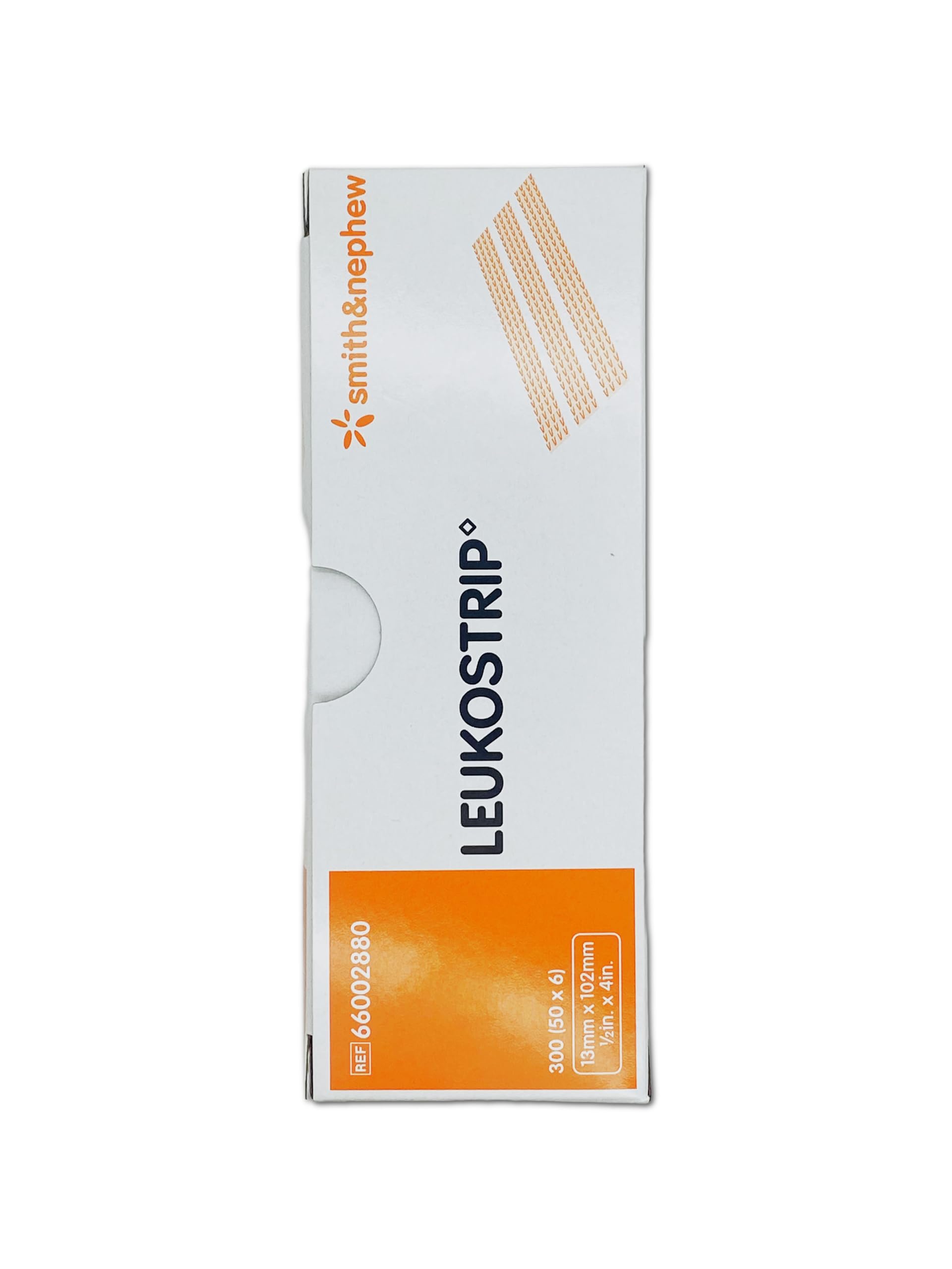 Leukostrip 13 x 102 mm (300 Unidades) – Tiras de Sutura Cutánea Estériles XL – Puntos de Aproximación Profesionales – Ideal para Cirugía y Postoperatorio – Alta Resistencia.